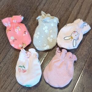 Baby Mittens‎ Set (5)